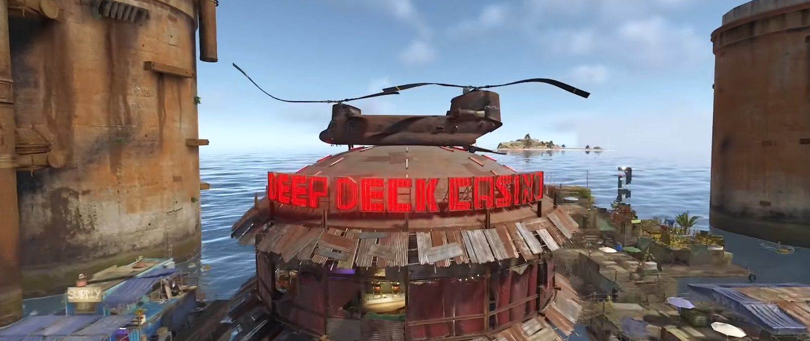 Deep Deck Casino from Naval Update in RUST